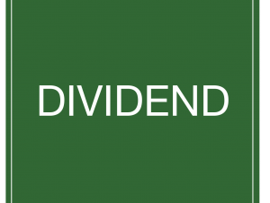 $2 Dividend Declared -Payable Dec 13, 2019